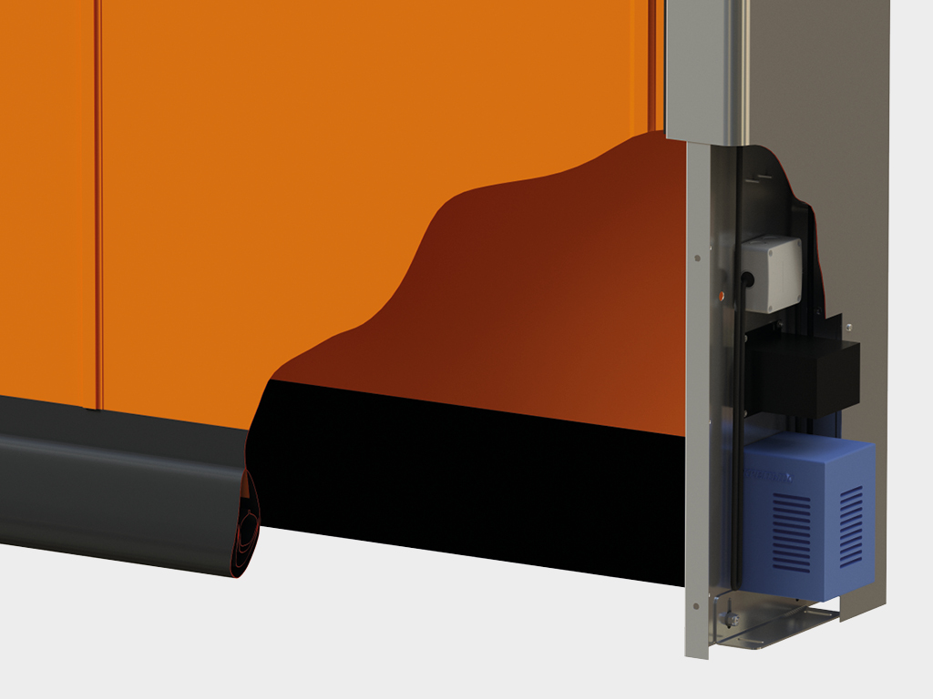 Drayver va ustunlarni, shuningdek, qatlamlar orasidagi joyni isitish.